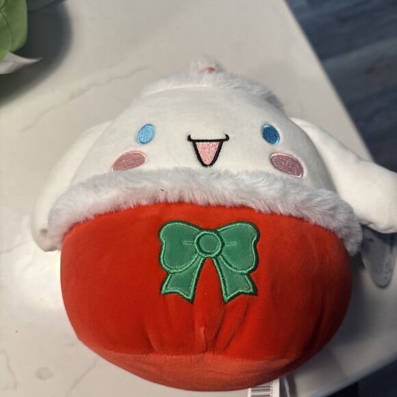 Squishmallows Other - Squishmallows Hello Kitty® And Friends 8" Cinnamoroll® Santa Plush Toy
